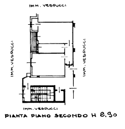 planimetria BILOCALE CON ACCESSORI ALL'ASTA IN VIA BUONARROTI, SAN GIULIANO MILANESE (MI) - 1
