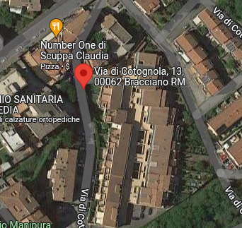 planimetria ABITAZIONE SU DUE LIVELLI ALL'ASTA IN VIA COTOGNOLA, BRACCIANO (RM) - 1