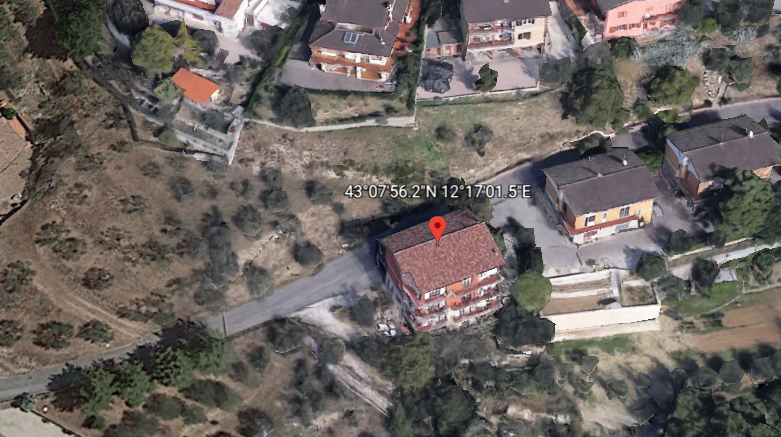 planimetria AMPIO APPARTAMENTO CON ACCESSORI ALL'ASTA IN VIA BRIGANTI, COMUNE DI CORCIANO (PG) - 1