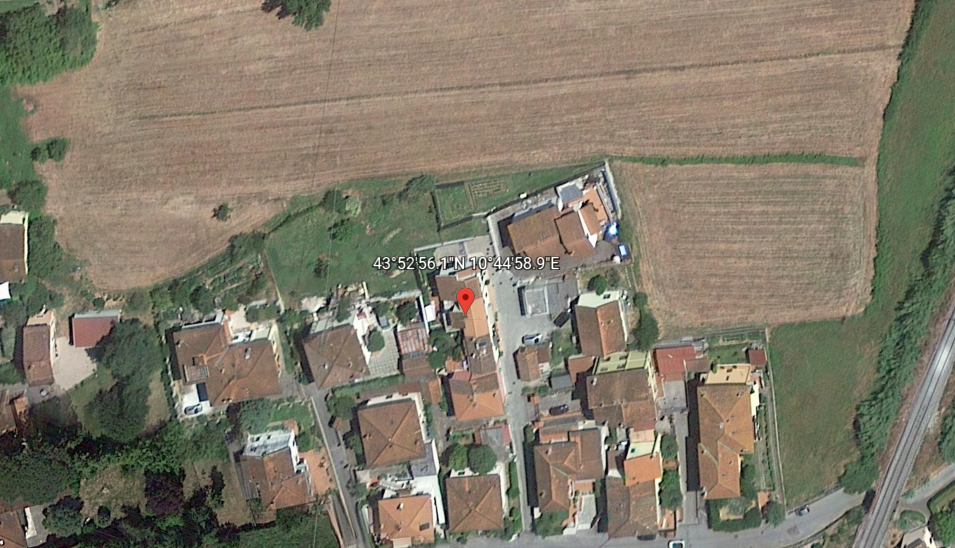 planimetria TRILOCALE CON ACCESSORI ALL'ASTA IN VIA FICOCCHIO FONDA, COMUNE DI BUGGIANO (PT) - 1