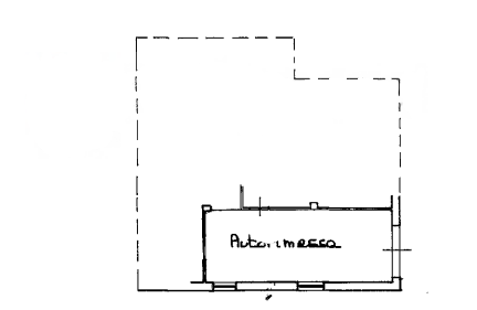 planimetria CASA SINGOLA CON BOX E TERRENO AGRICOLO ALL'ASTA IN CASE GHENA INFERIORE, CORIO (TO) - 1
