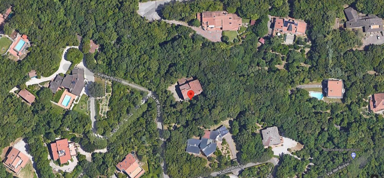 planimetria VILLA INDIPENDENTE ACCESSORIATA ALL'ASTA IN VIA DEL BOSSO, PERUGIA (PG) - 1