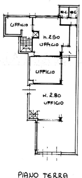 planimetria AMPIO UFFICIO ALL'ASTA IN VIA PADRE IGNAZIO DA CARRARA, FORTE DEI MARMI (LU) - 1