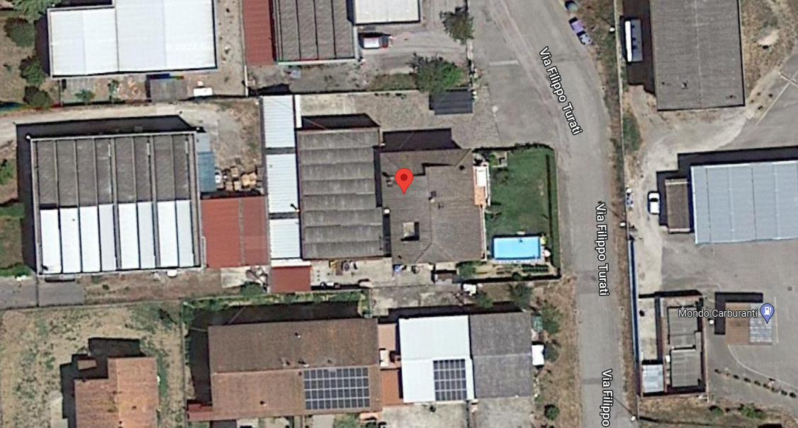 planimetria QUADRILOCALE CON TERRAZZO ALL'ASTA IN VIA TURATI, CITTA' DI CASTELLO (PG) - 1