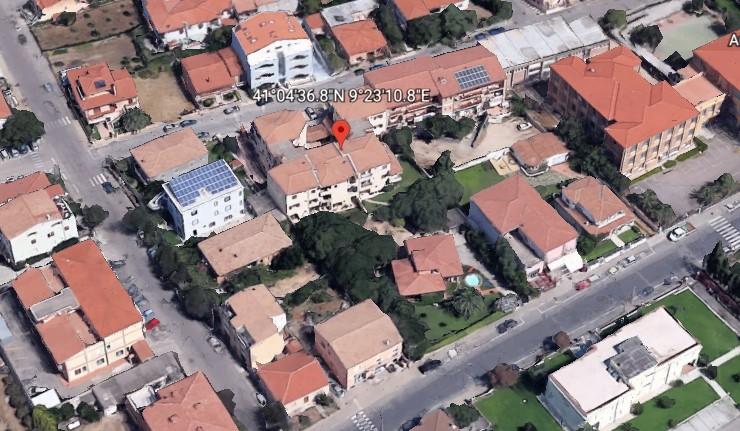 planimetria TRILOCALE CON POSTO AUTO COPERTO ALL'ASTA IN VIA FRANCESCO PETRARCA, ARZACHENA (SS) - 1