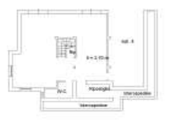 planimetria VILLA CON CANTINA E GARAGE ALL'ASTA IN VIA ERNESTO BALDUCCI, ARCIDOSSO (GR) - 1