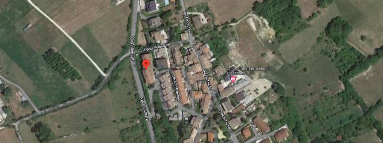 planimetria APPARTAMENTO CON POSTO AUTO SCOPERTO ALL'ASTA IN FRAZIONE COLLETTARA, SCOPPITO (AQ) - 1