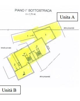 planimetria VILLA BIFAMILIARE DA ULTIMARE CON GARAGE E GIARDINO IN CONTRADA ARCHI, AVELLINO (AV) - 1