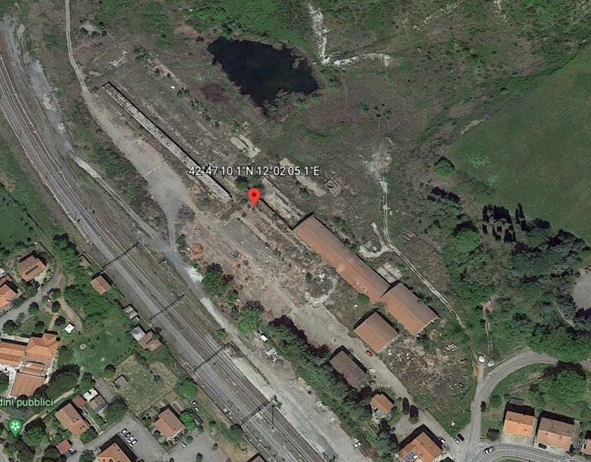 planimetria CAPANNONE CON TERRENO ALL'ASTA IN VIA SCALO MERCI, ALLERONA (TR) - 1