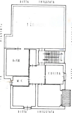 planimetria AMPIO APPARTAMENTO CON ACCESSORI ALL'ASTA IN VIA TOMMASO D'AQUINO, CAVE (RM) - 1