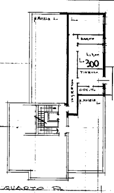 planimetria TRILOCALE ALL'ASTA IN PIAZZA ALBERTO BERGAMINI 9, SAN GIOVANNI IN PERSICETO (BO) - 1
