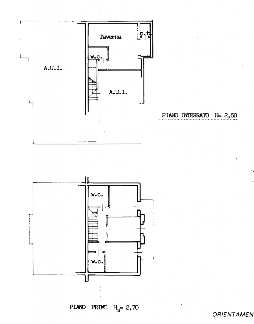 planimetria VILLA IN VENDITA ALL'ASTA IN VIA HOLL, ROANA (VI) - 1