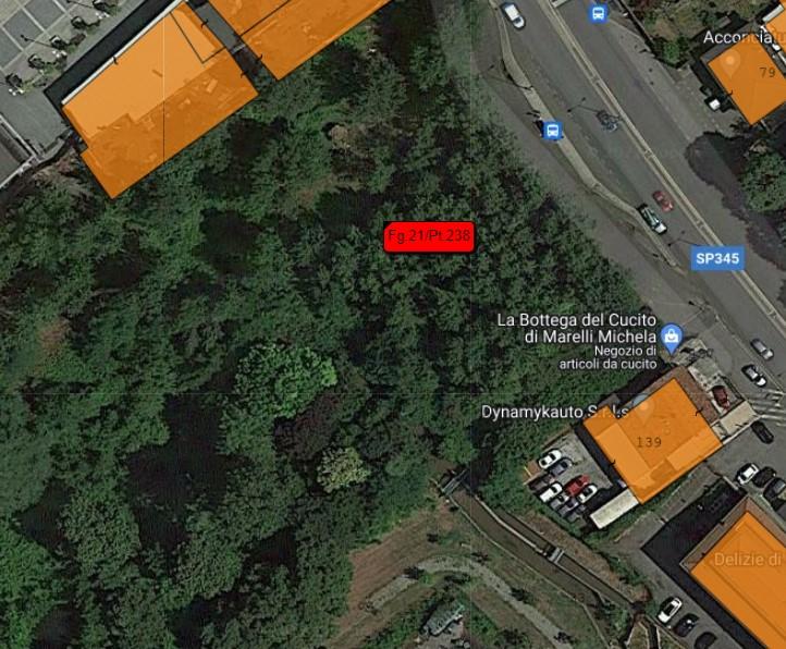 planimetria TERRENO EDIFICABILE ALL'ASTA IN VIA EUROPA, CONCESIO (BS) - 1