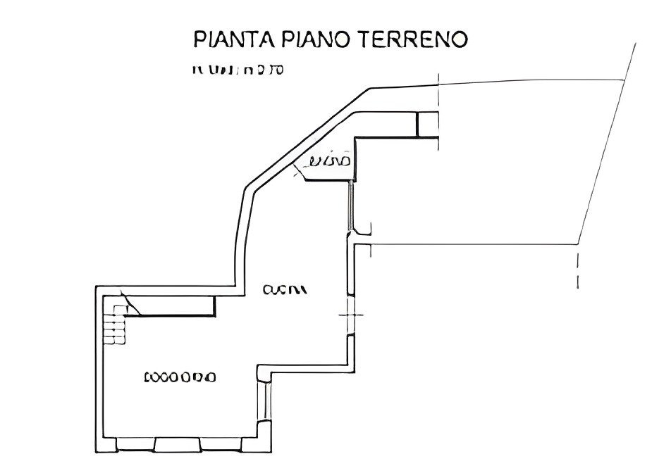 planimetria CASA SINGOLA ALL'ASTA IN VIA TORINO, VARISELLA (TO) - 1