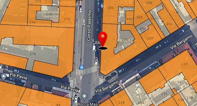 planimetria APPARTAMENTO CON ACCESSORI ALL'ASTA IN CORSO PALERMO, TORINO (TO) - 1