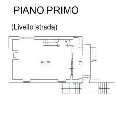 planimetria CASA SINGOLA ALL'ASTA IN VIA VAL DI SAMMOMME', COMUNE DI PISTOIA (PT) - 1