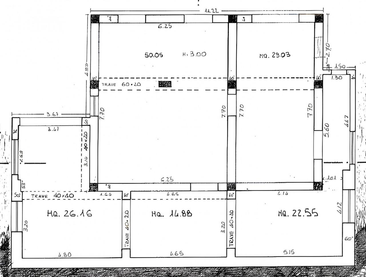 planimetria QUADRILOCALE IN. ASTA IN VIA DELLE PRIMULE, POTENZA (PZ) - 1