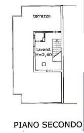 planimetria VILLETTA CON BOX E CANTINA ALL'ASTA IN CORSO UMBERO I, SCISCIANO (NA) - 1