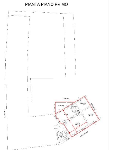 planimetria UFFICIO ALL'ASTA IN VIALE ORIANO, TREVIGLIO (BG) - 1