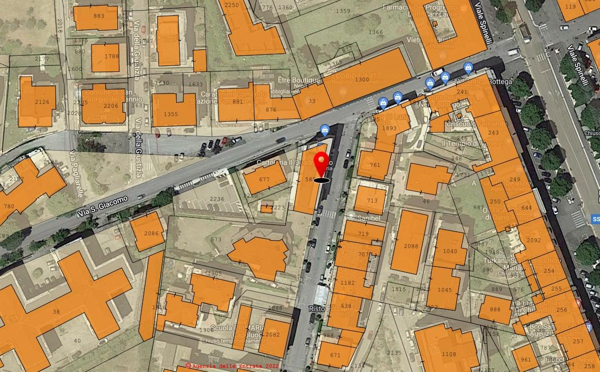 planimetria AMPIO QUADRILOCALE ALL'ASTA IN VIA GUSTAVO BOCCHINI, SAN GIORGIO DEL SANNIO (BN) - 1