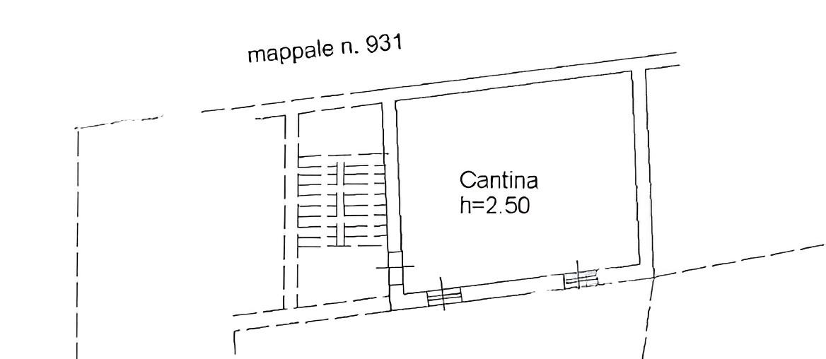planimetria NEGOZIO IN ASTA IN VIA VITTORIO EMANUELE II, BRA (CN) - 1