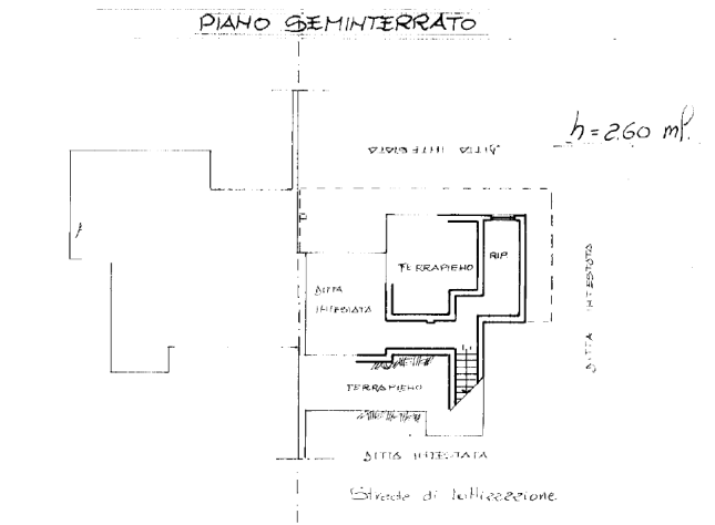 planimetria VILLETTA A SCHIERA ALL'ASTA IN VIA LENIN, CHIUSI (SI) - 1