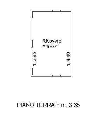 planimetria TERRENO CON TRE MAGAZZINI ALL'ASTA IN VIA VETREGO, MIRANO (VE) - 1