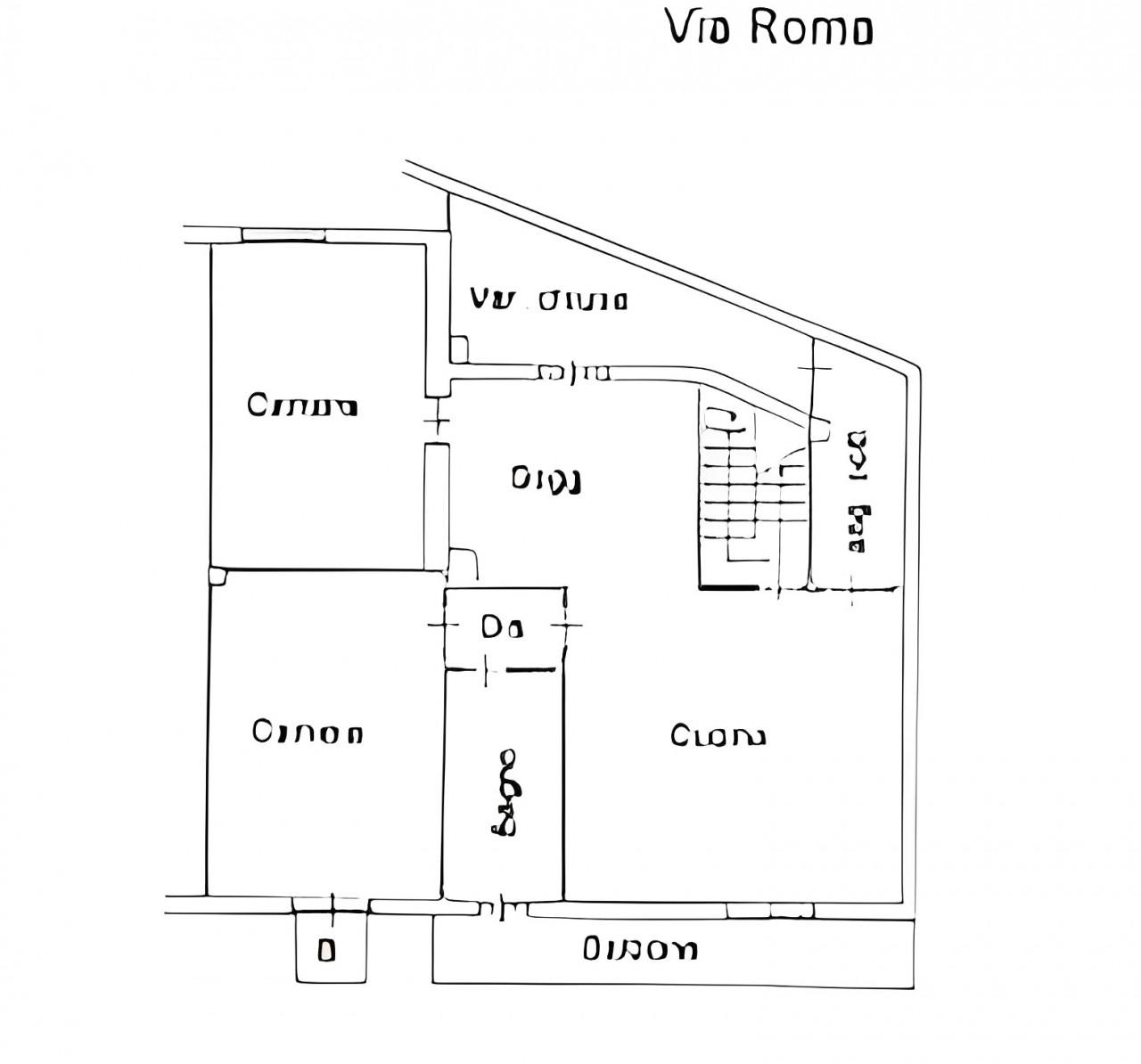 planimetria AMPIO APPARTAMENTO ALL'ASTA IN VIA ROMA, SANLURI (SU) - 1
