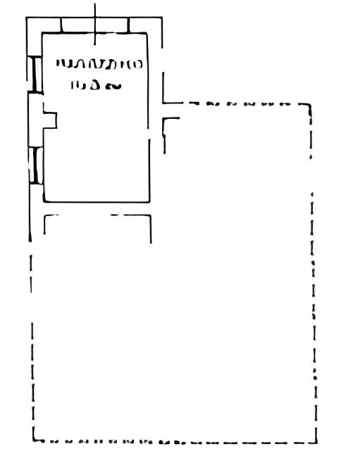 planimetria CASA INDIPENDENTE CON MAGAZZINI ALL'ASTA IN VIA GUALTRONE, GIOIA DEI MARSI (AQ) - 1