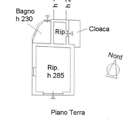 planimetria CASE SINGOLE CON TERRENO ALL'ASTA IN VIA SAN QUIRICO, CAPANNORI (LU) - 1