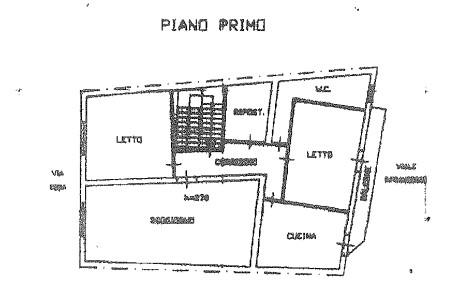 planimetria TRILOCALE ALL'ASTA IN VIA ROMA, MORCONE (BN) - 1