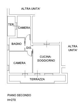 planimetria TRILOCALE CON GARAGE ALL'ASTA IN VIA CALLE, SAN ZENONE DEGLI EZZELINI (TV) - 1