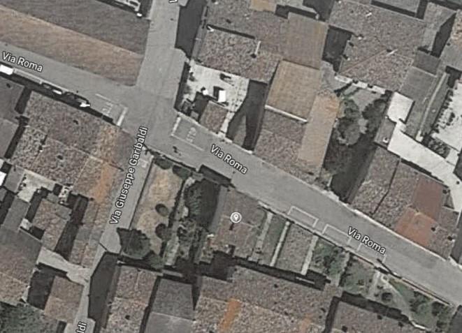 planimetria CASA SINGOLA CON AREA ESTERNA ALL'ASTA IN VIA ROMA, CASTELDIDONE (CR) - 1