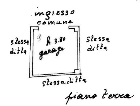 planimetria QUADRILOCALE CON GARAGE ALL'ASTA IN VIA TRENTINO ALTO ADIGE, BIANCAVILLA (CT) - 1