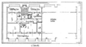 planimetria TRILOCALE CON GARAGE E CANTINA ALL'ASTA IN VIA TEGAS, LUSERNA SAN GIOVANNI (TO) - 1