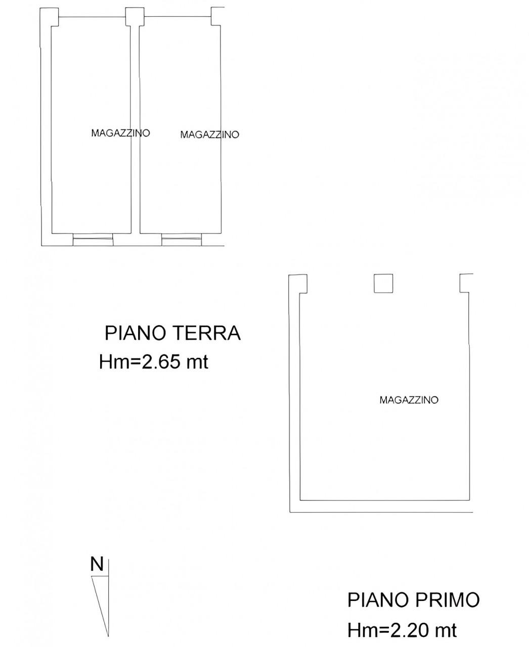 planimetria CASA INDIPENDENTE CON GIARDINO ALL'ASTA IN VIA FLIAMINIA, NOCERA UMBRA (PG) - 1