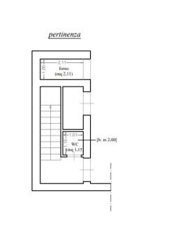 planimetria TRILOCALE CON DEPOSITO ALL'ASTA IN VIA SAN PIETRO AD ARAM, QUALIANO (NA) - 1