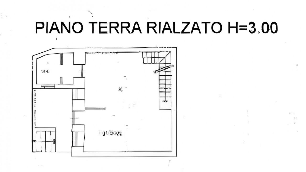 planimetria ALL'ASTA CASA A SCHIERA CON TERRAZZO IN VIA GRIMALDI, CATANIA (CT) - 1