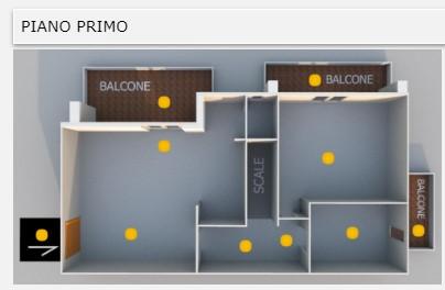 planimetria BILOCALE DA ULTIMARE ALL'ASTA IN VIA PROVINCIALE DELLA ROCCA, SANTA MARIA INBARO (CH) - 1