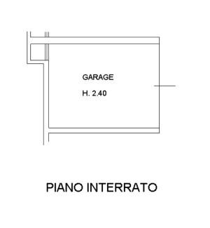 planimetria CASA A SCHIERA CON GARAGE DOPPIO ALL'ASTA IN VIA DELLA PACE, FIESSO D'ARTICO (VE) - 1