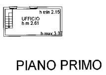 planimetria NEGOZIO, MAGAZZINO ED UFFICIO ALL'ASTA IN VIA ROMA, RONCADE (TV) - 1