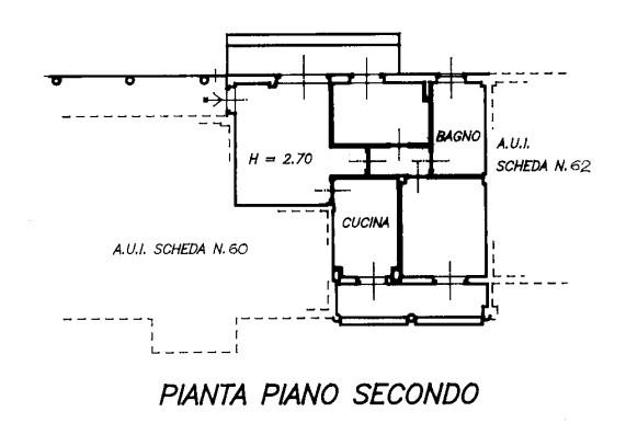 planimetria TRILOCALE CON BOX ALL'ASTA IN VIA ALLENDE, VERGIATE (VA) - 1