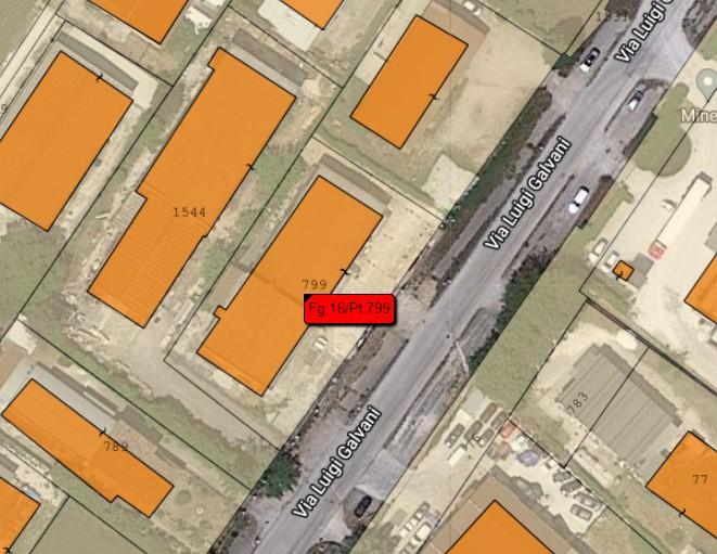 planimetria CAPANNONE ALL'ASTA IN VIA GALVANI, RAIANO (AQ) - 1