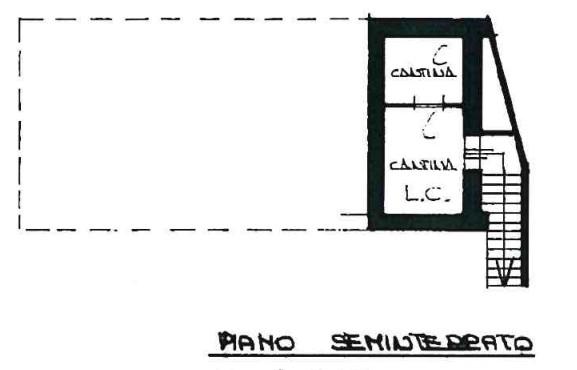 planimetria TRE APPARTAMENTI CON TERRENO ALL'ASTA IN VIA MONTAGNA, BORGO D'ALE (VC) - 1