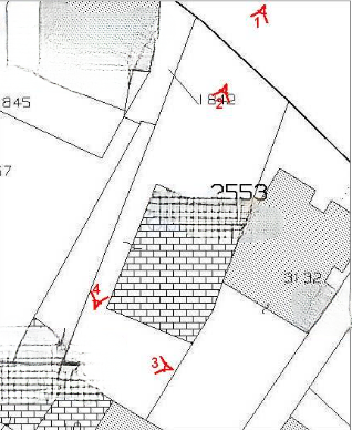 planimetria APPARTAMENTO TRILOCALE IN VENDITA ALL'ASTA IN VIA VILLA SAN PIETRO, PIZZOLI (AQ) - 1