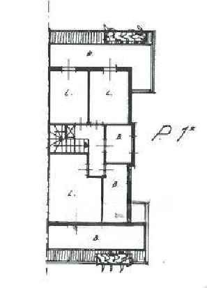 planimetria VILLA BIFAMILIARE IN VENDITA ALL'ASTA IN VIA DEI CICLONI, QUARTU SANT'ELENA (CA) - 1