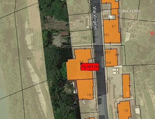 planimetria MAGAZZINO CON GIARDINO ALL'ASTA IN VIA DEL VIRGINIO, MONTESPERTOLI (FI) - 1