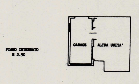 planimetria CASA INDIPENDENTE ALL'ASTA IN VIA GIOVANNI XXIII, SERNAGLIA DELLA BATTAGLIA (TV) - 1