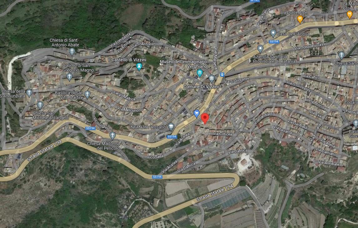 immobile CASA A SCHIERA ALL'ASTA IN VIA PALESTRITA, VIZZINI (CT) - 2
