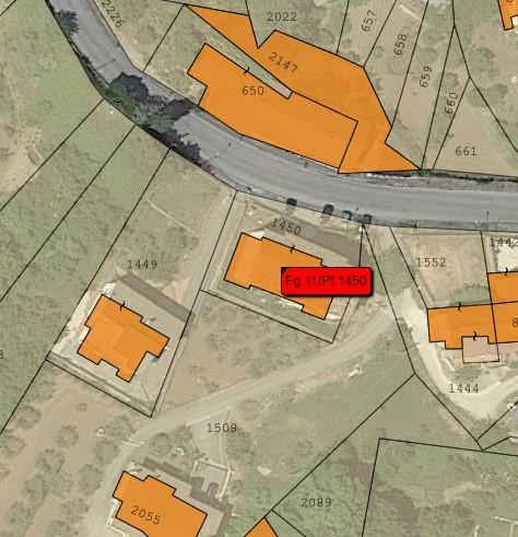 planimetria TRILOCALE CON TERRAZZO ALL'ASTA IN VIA FALCONE E BORSELLINO, PONTELANDOLFO (BN) - 1